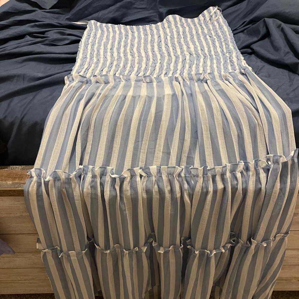Curvy paramour set blue